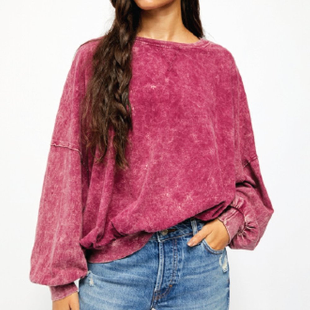 Free People 213 Tee Sweatshirt